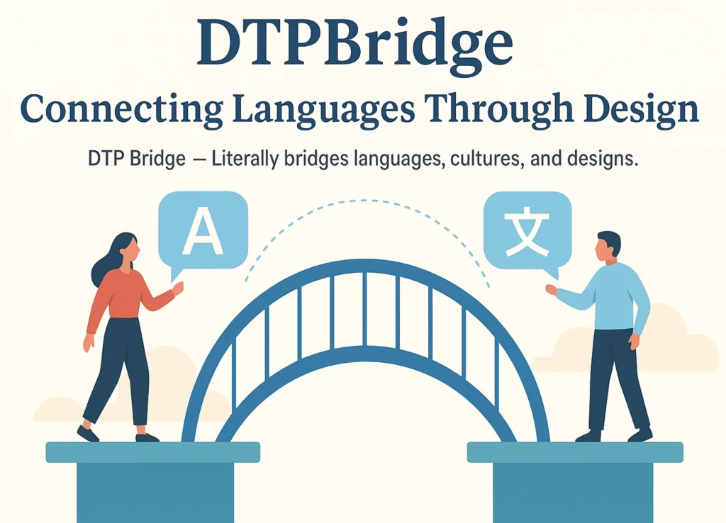 DTP Bridge for Multilingual DTP and Global Design Solutions